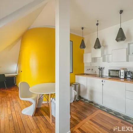Flexliving - Onebedroom - Malesherbes - Eiffel Tower View شقة باريس