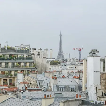 Flexliving - Onebedroom - Malesherbes - Eiffel Tower View *