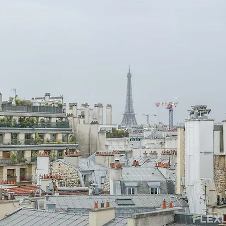 Flexliving - Onebedroom - Malesherbes - Eiffel Tower View باريس